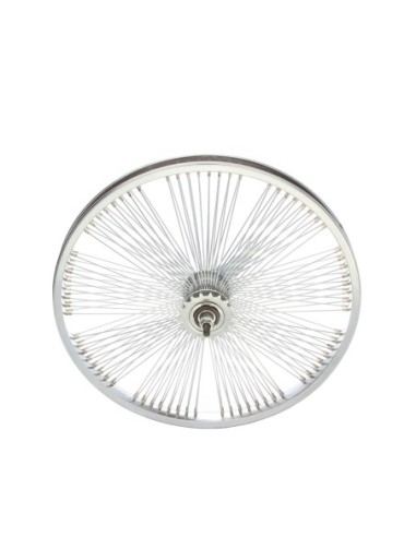 20 Fan Steel Coaster Wheel 144 Spoke 14g UCP...